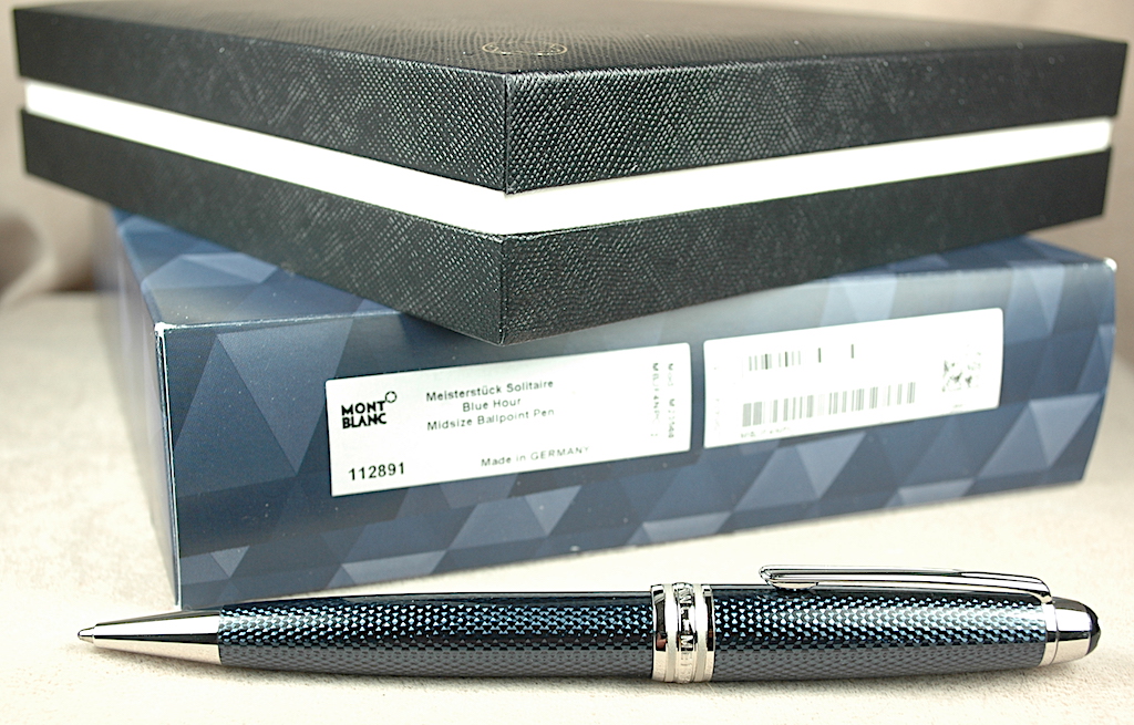 Pre-Owned Pens: 4792: Mont Blanc: Blue Hour